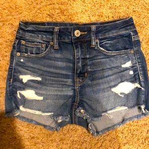 American eagle jean shorts !